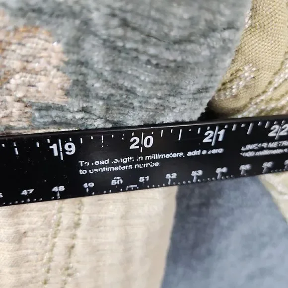 Coldwater Creek Jacket m Blue Green button front textured - Picture 5 of 10